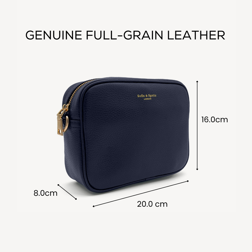 Lyla Crossbody Bag - Navy thumbnail-image-17
