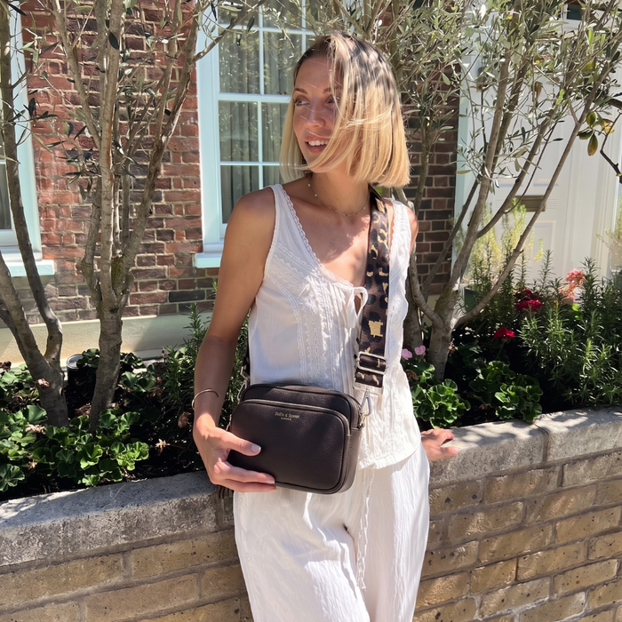 Alba Crossbody Bag - Chocolate Brown
