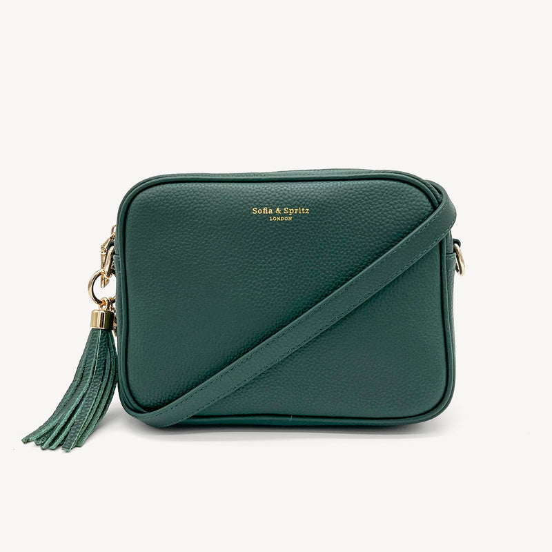 Lyla Crossbody Bag and Accessories-Racing Green