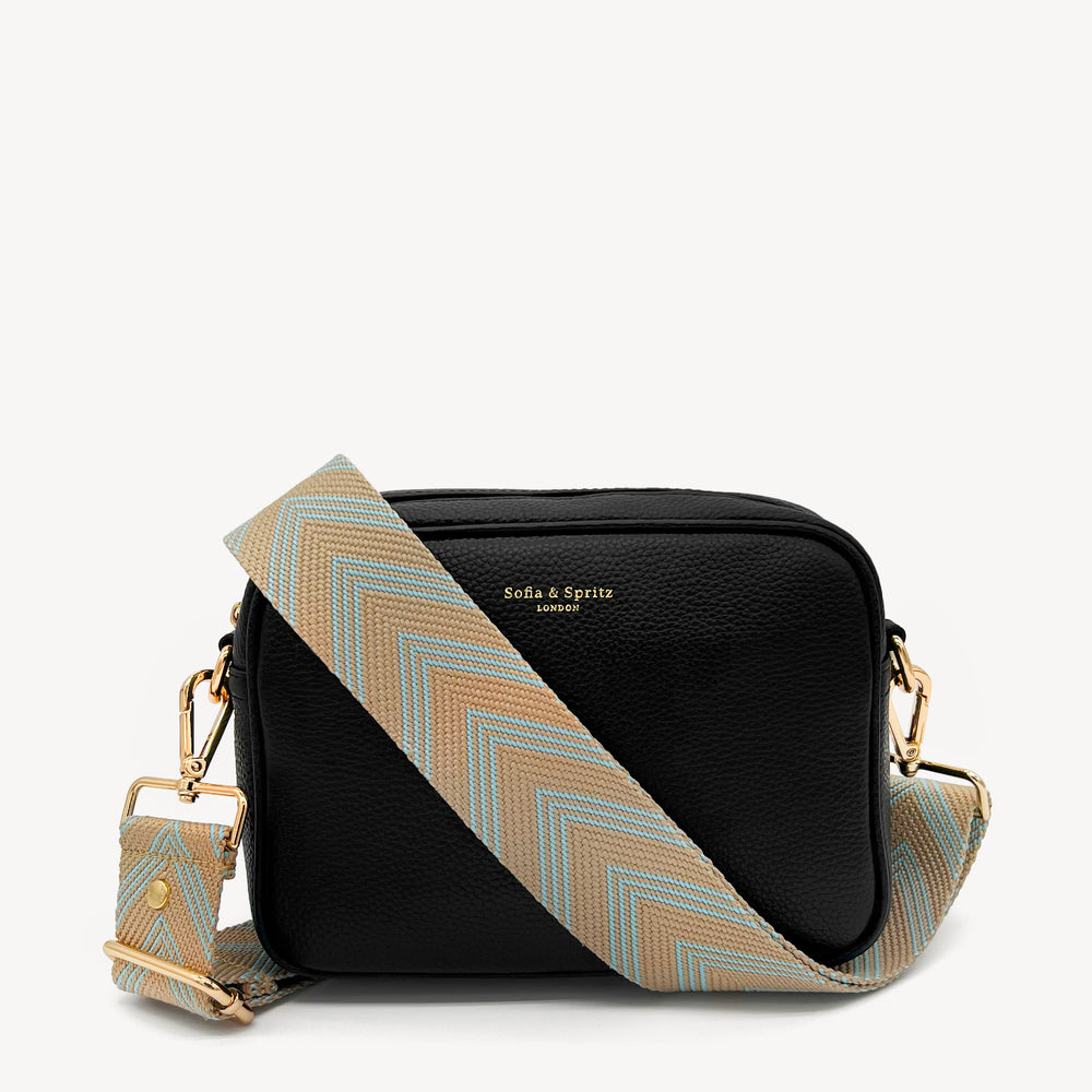 Pale Blue & Tan Arrow Strap thumbnail-image-3