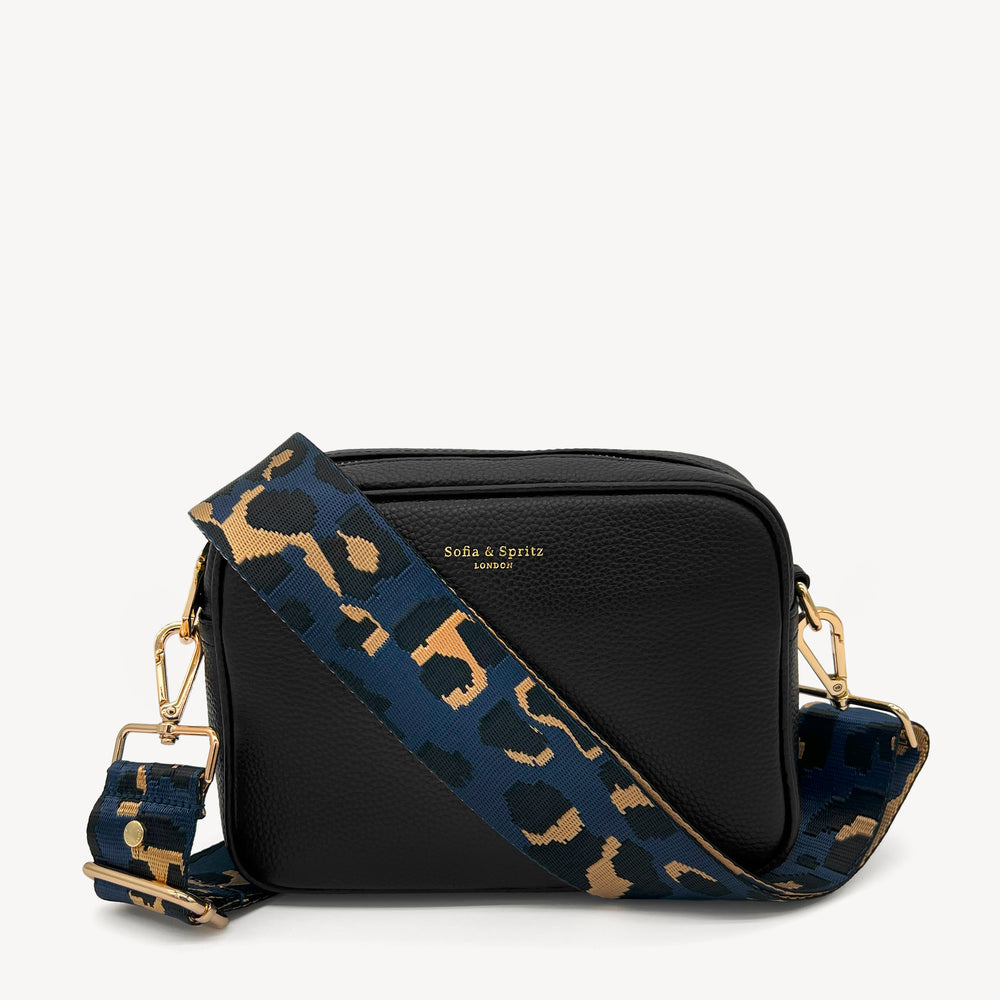 Navy & Gold Leopard Strap thumbnail-image-3