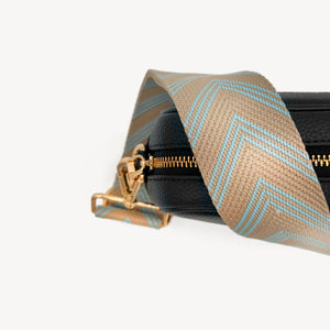 Pale Blue & Tan Arrow Strap thumbnail-image-4