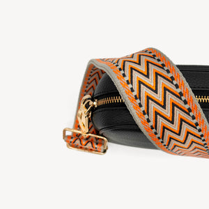Orange, Black & Stone Aztec Strap thumbnail-image-4