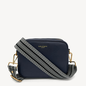 Black & White Stripe Aztec Strap thumbnail-image-5