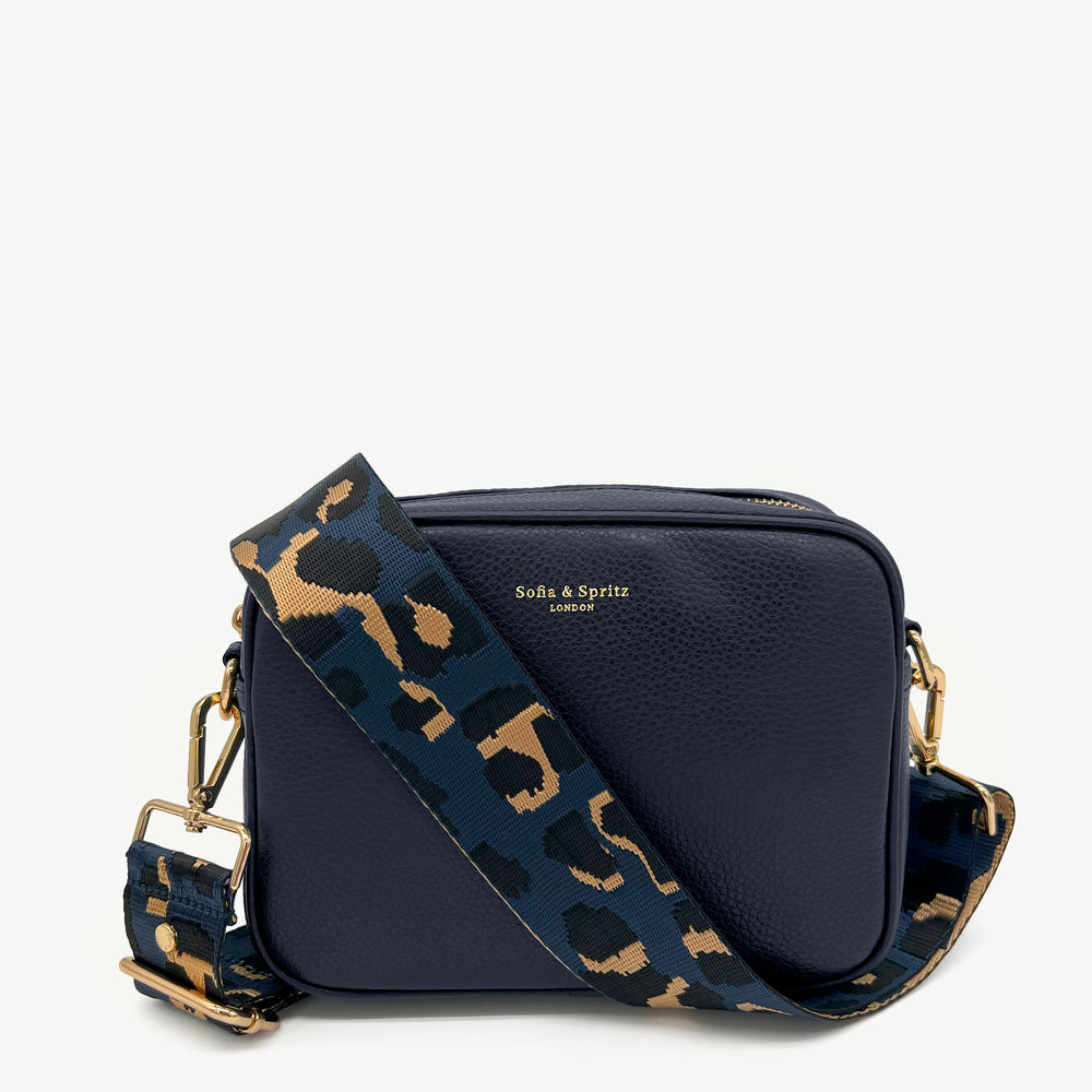 Navy & Gold Leopard Strap thumbnail-image-5