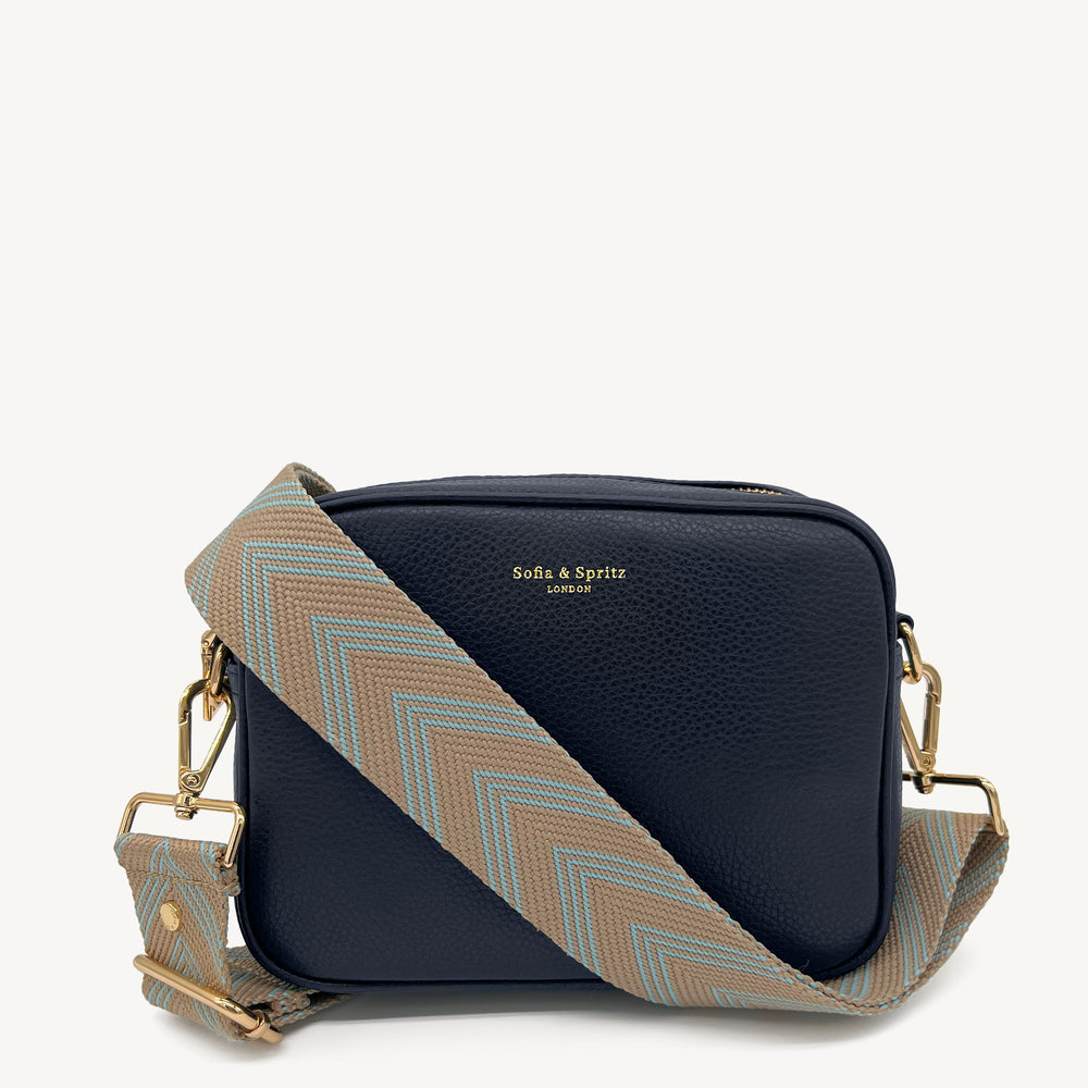 Pale Blue & Tan Arrow Strap thumbnail-image-5