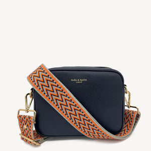 Orange, Black & Stone Aztec Strap thumbnail-image-5