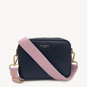 Pale Pink & White Chevron Strap thumbnail-image-6