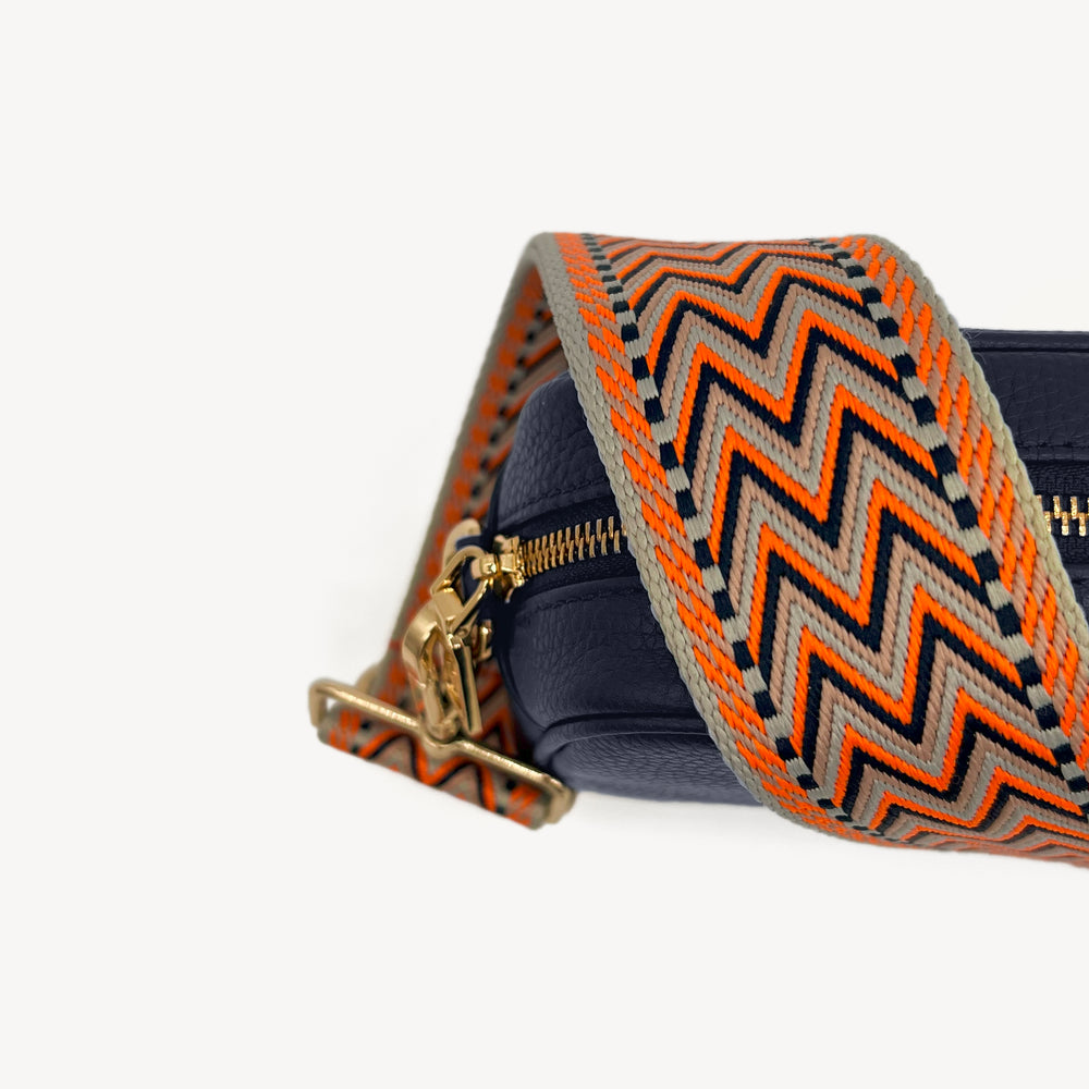 Orange, Black & Stone Aztec Strap thumbnail-image-6