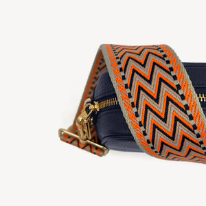 Orange, Black & Stone Aztec Strap thumbnail-image-6