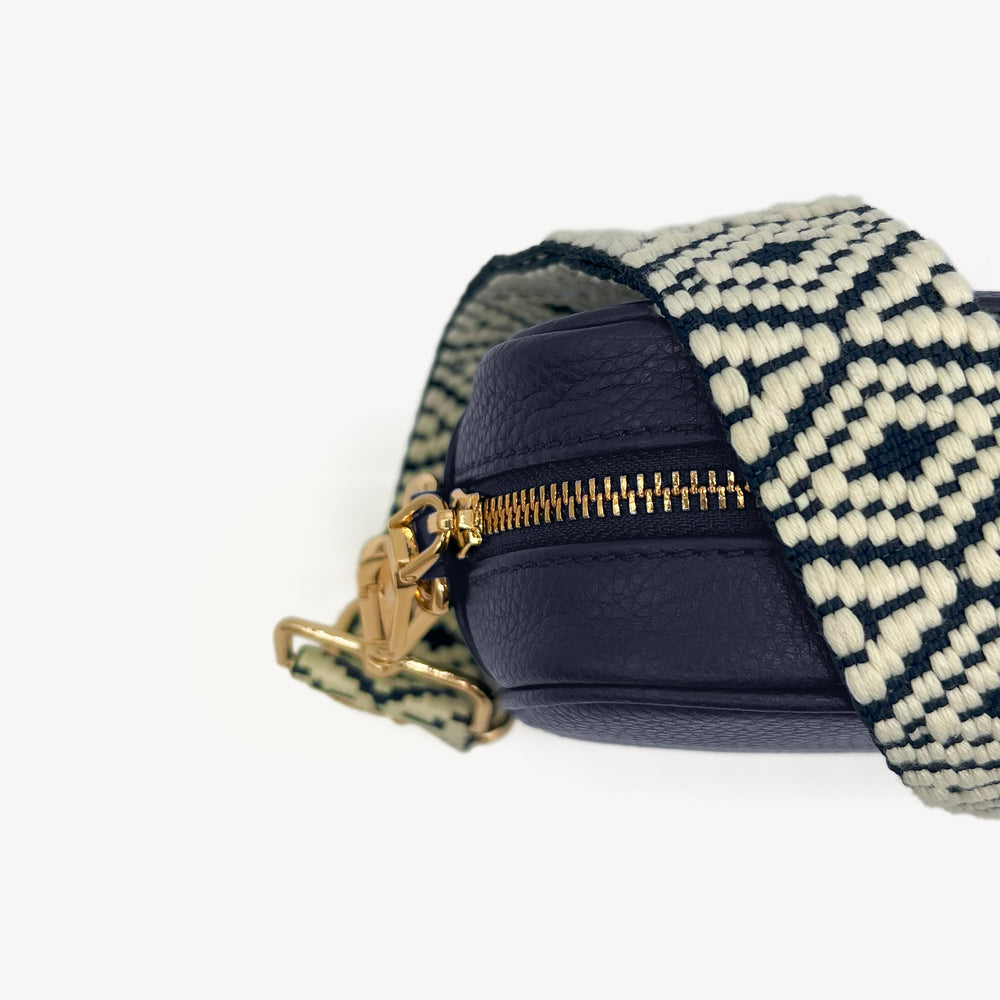 Navy & White Embroidered Strap thumbnail-image-7