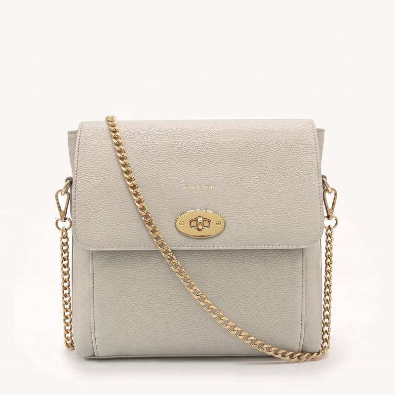 Elara Messenger Bag - Stone