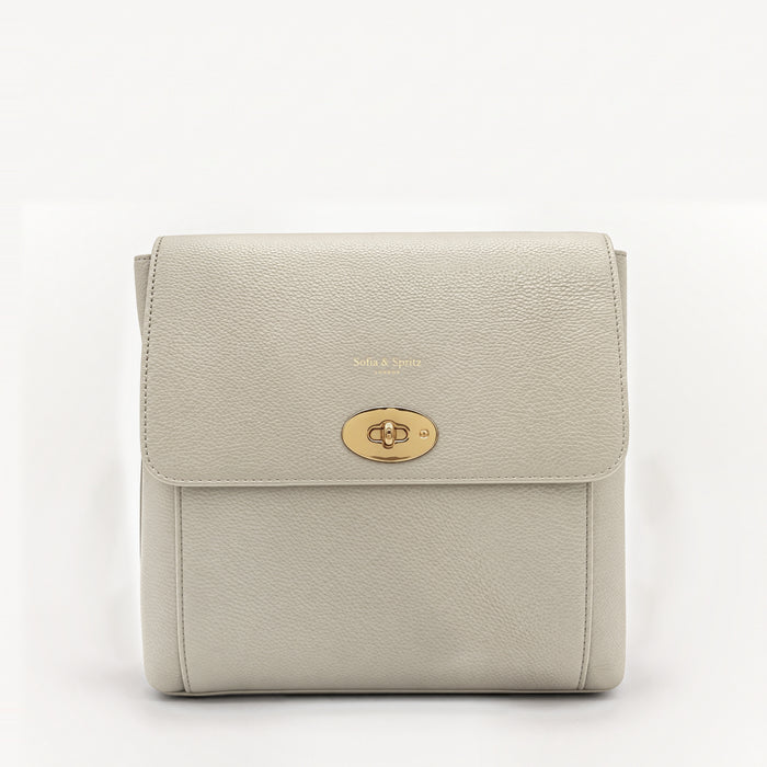 Elara Messenger Bag - Stone