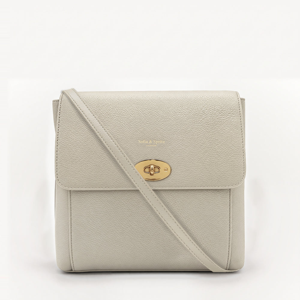 Elara Messenger Bag - Stone thumbnail-image-1
