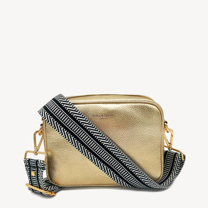 Black & White Stripe Aztec Strap thumbnail-image-11