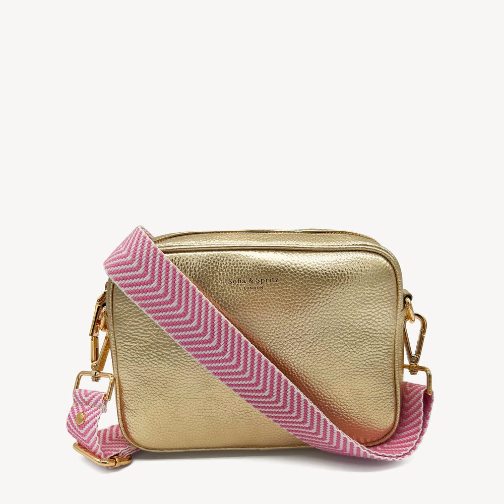 Pale Pink & White Chevron Strap thumbnail-image-12