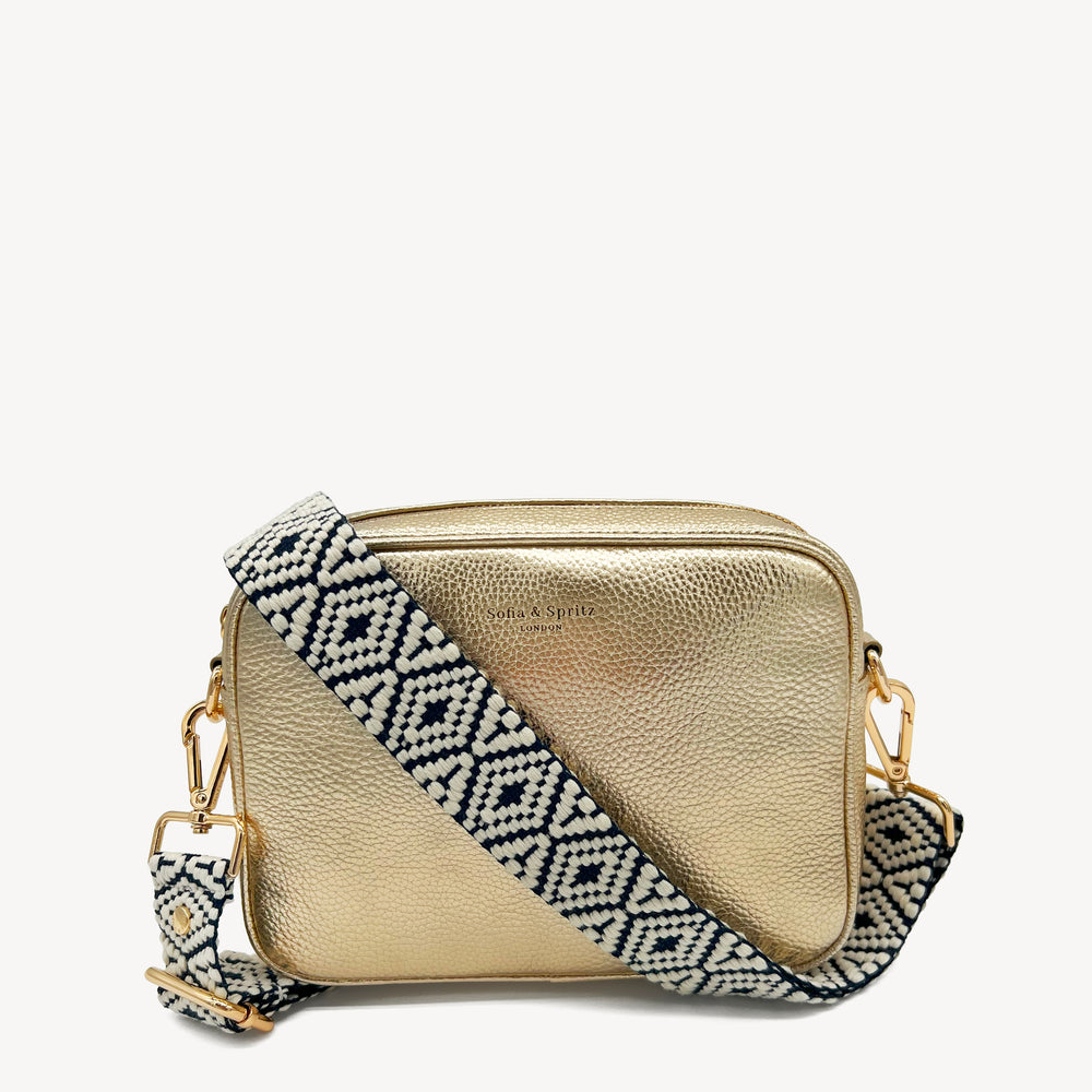 Navy & White Embroidered Strap thumbnail-image-12