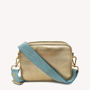 Sky Blue & White Chevron Strap thumbnail-image-11