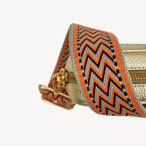 Orange, Black & Stone Aztec Strap thumbnail-image-12