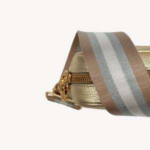 Champagne & Silver Stripe Strap thumbnail-image-13
