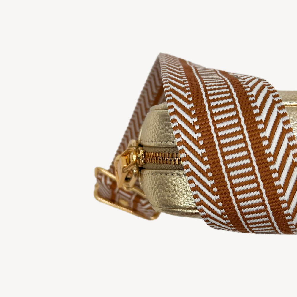 Tan & White Stripe Aztec Strap thumbnail-image-13
