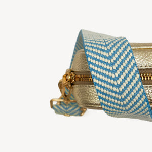 Sky Blue & White Chevron Strap thumbnail-image-12