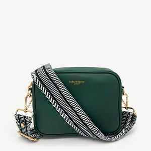 Black & White Stripe Aztec Strap thumbnail-image-7