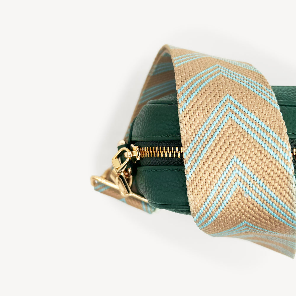 Pale Blue & Tan Arrow Strap thumbnail-image-8