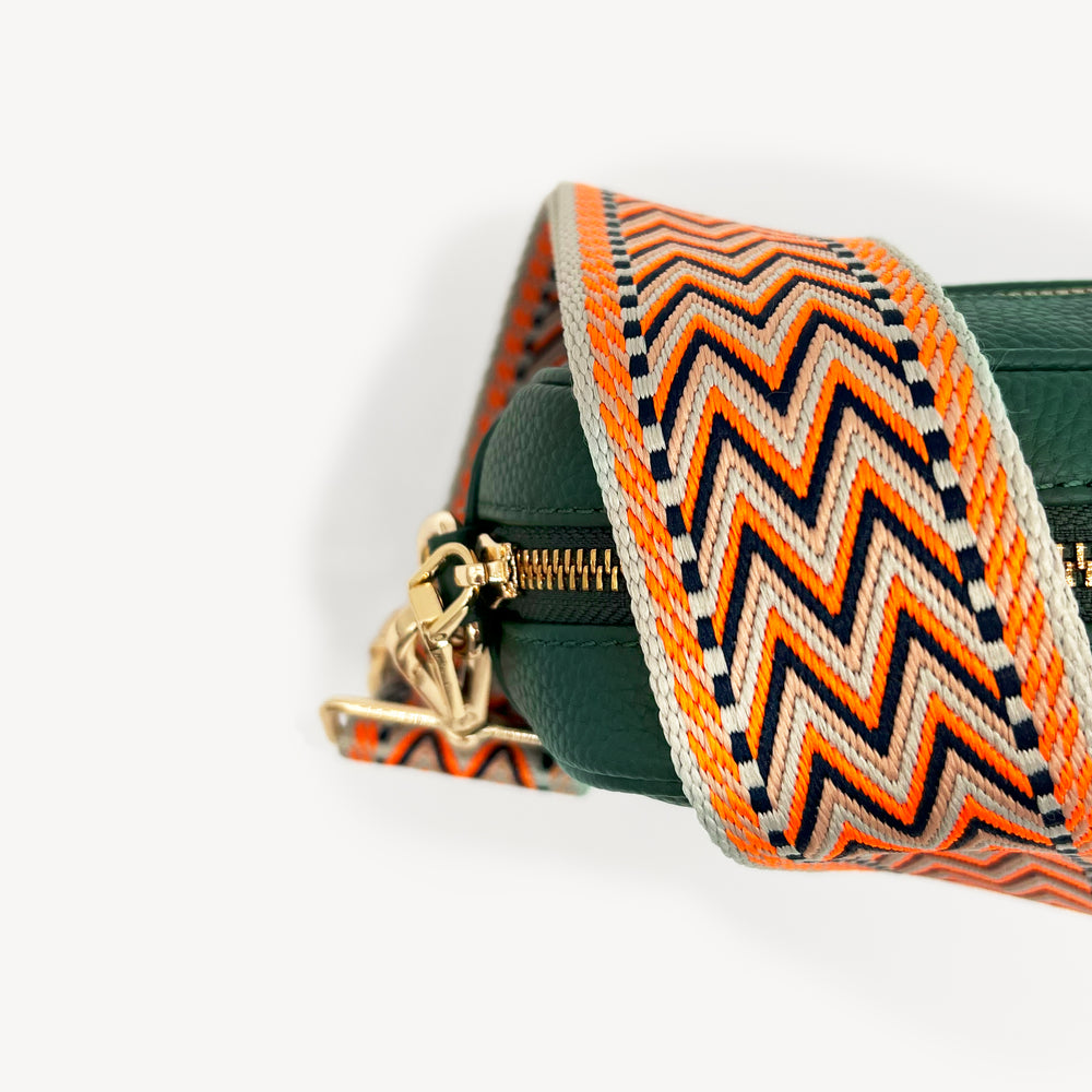 Orange, Black & Stone Aztec Strap thumbnail-image-8