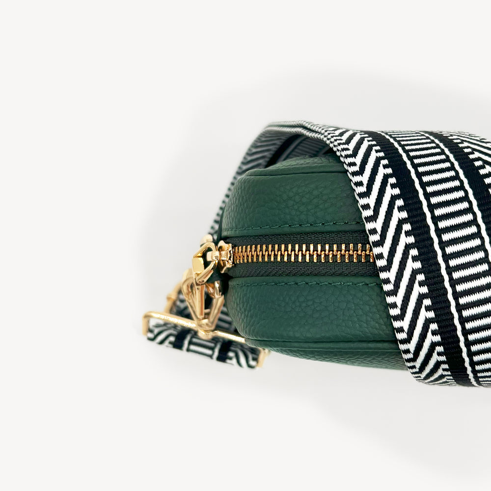 Black & White Stripe Aztec Strap thumbnail-image-8