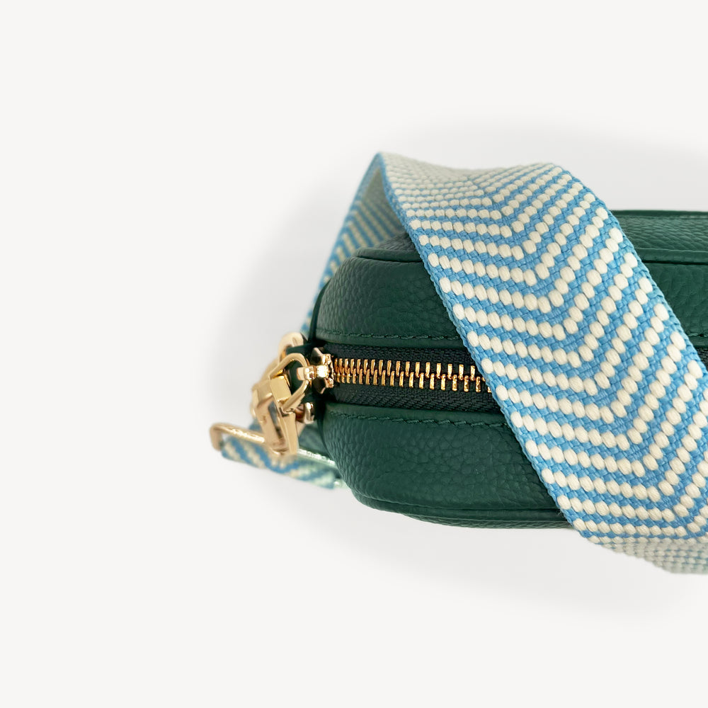 Sky Blue & White Chevron Strap thumbnail-image-8