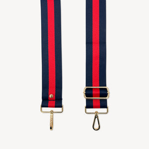 Navy & Red Stripe Strap