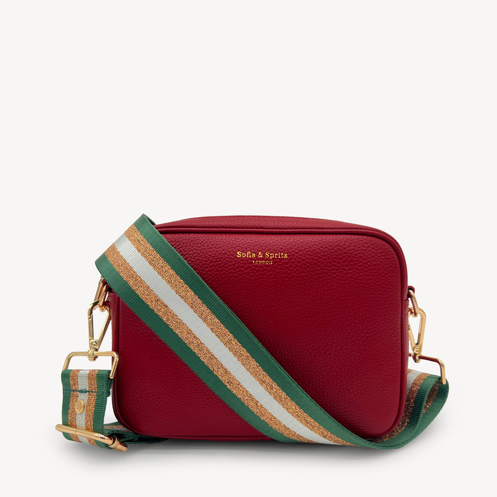 Green & Gold Glitter Stripe Strap thumbnail-image-14