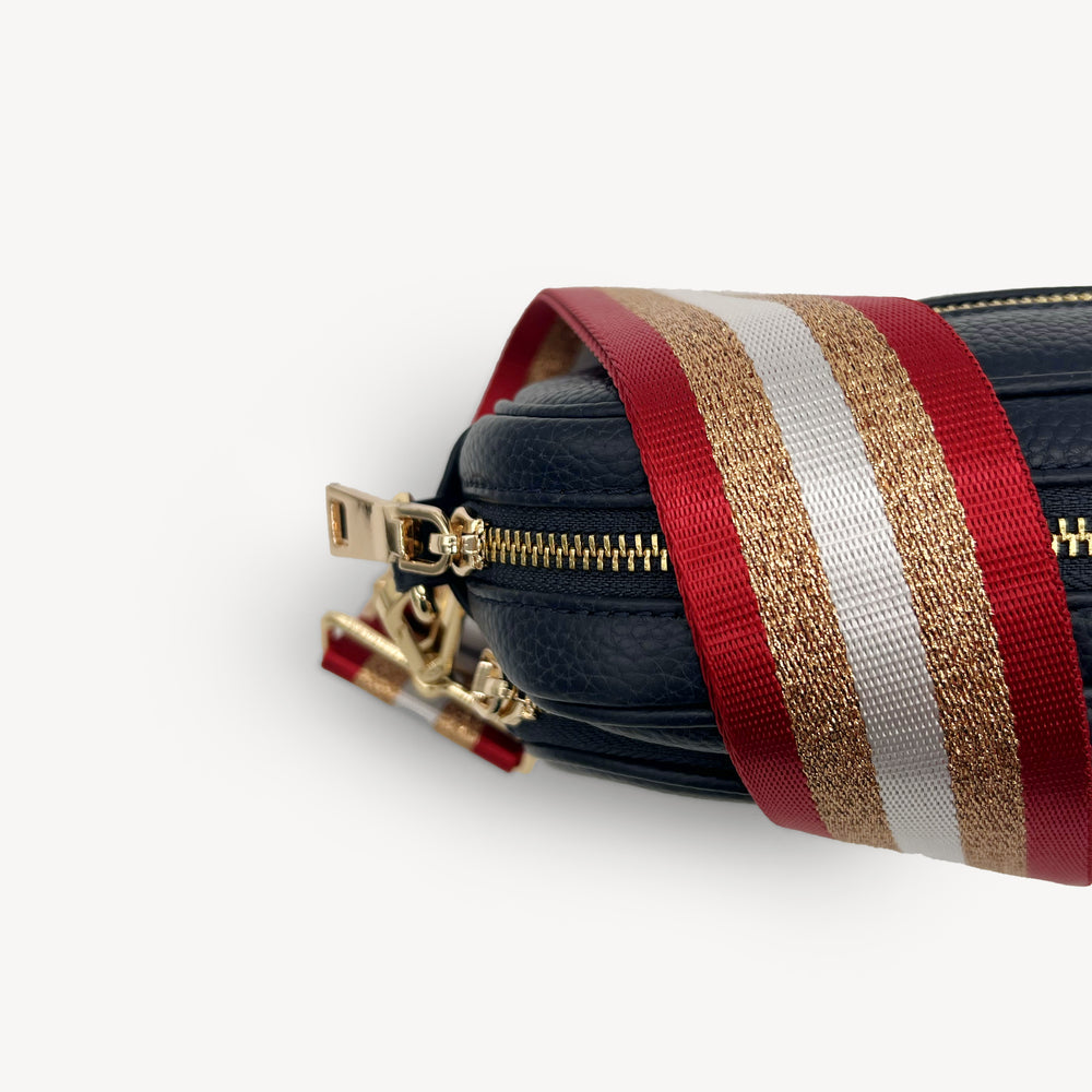 Red & Gold Glitter Stripe Strap thumbnail-image-31
