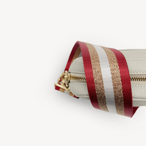 Red & Gold Glitter Stripe Strap thumbnail-image-3