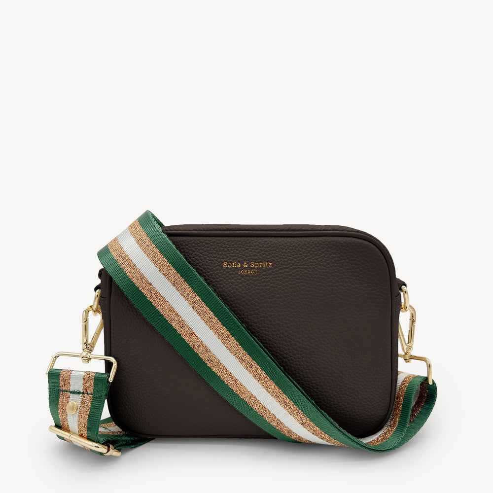 Green & Gold Glitter Stripe Strap thumbnail-image-56