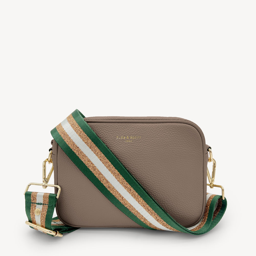 Green & Gold Glitter Stripe Strap thumbnail-image-54