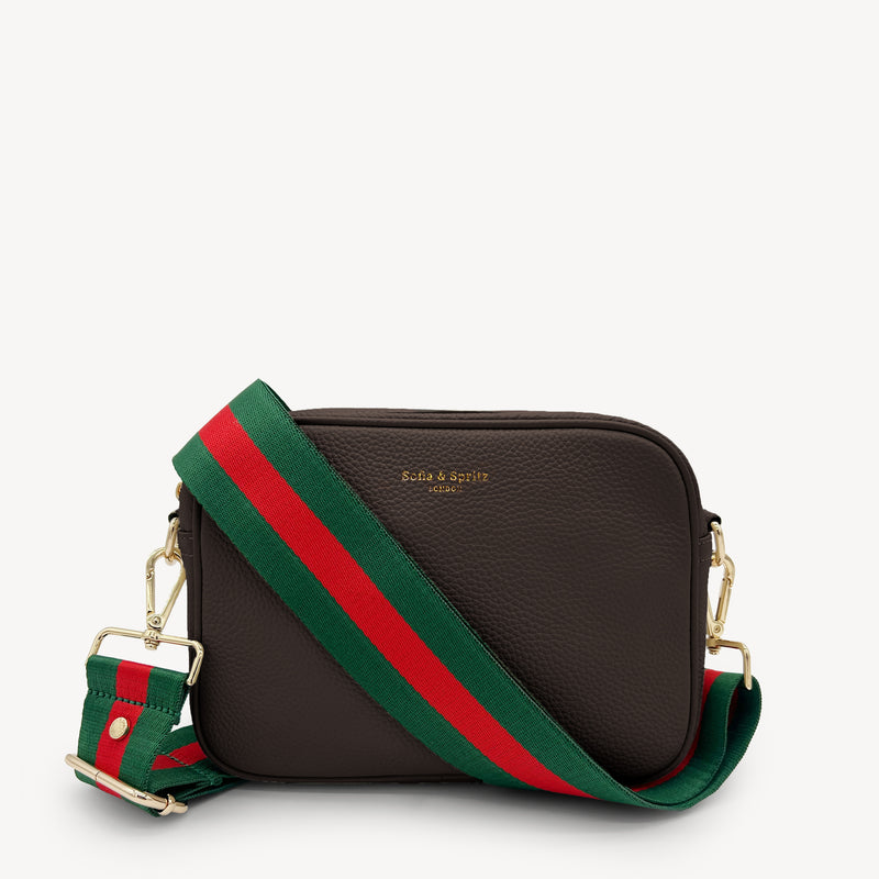 Green & Red Stripe Strap