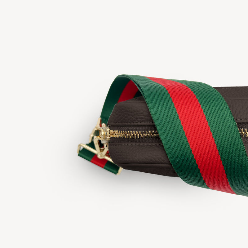 Green & Red Stripe Strap