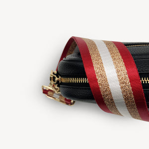 Red & Gold Glitter Stripe Strap thumbnail-image-9
