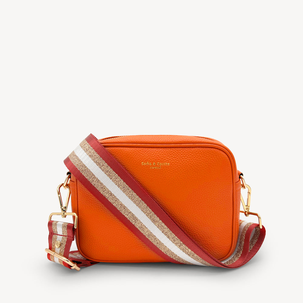 Red & Gold Glitter Stripe Strap thumbnail-image-4
