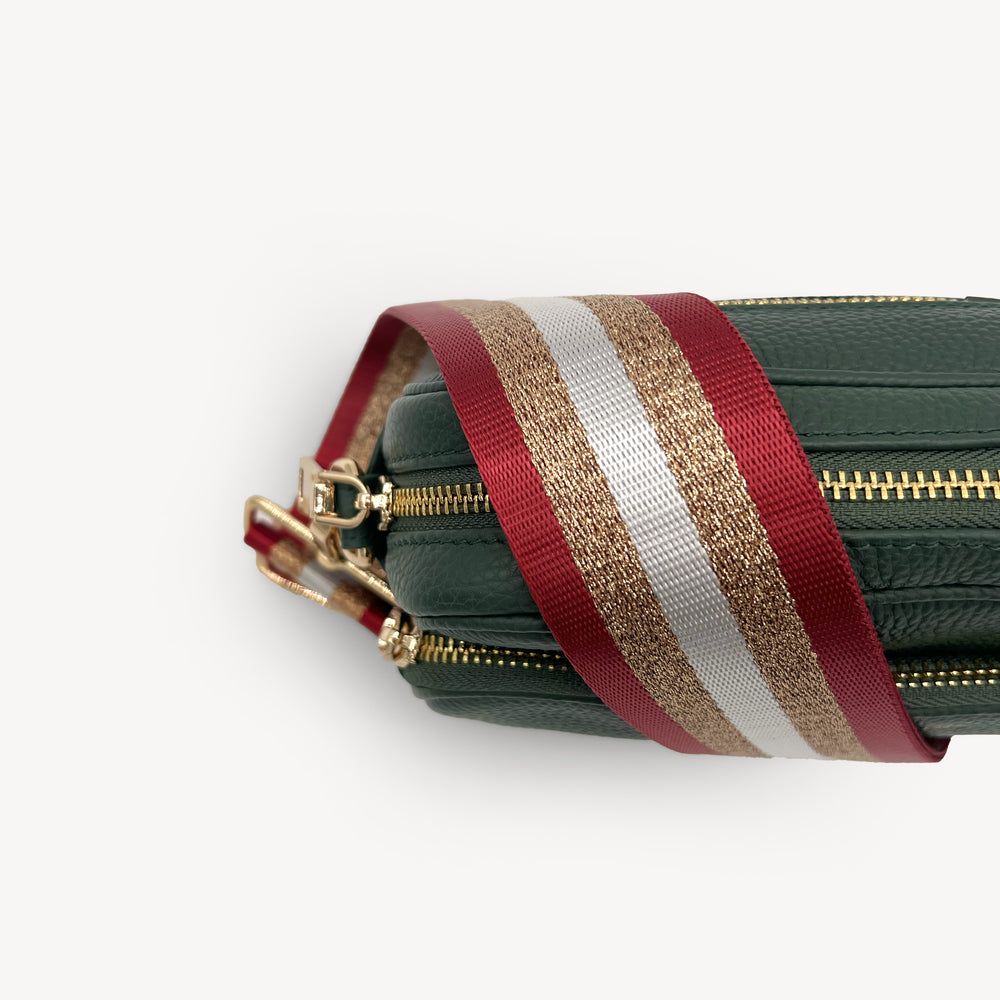 Red & Gold Glitter Stripe Strap thumbnail-image-29