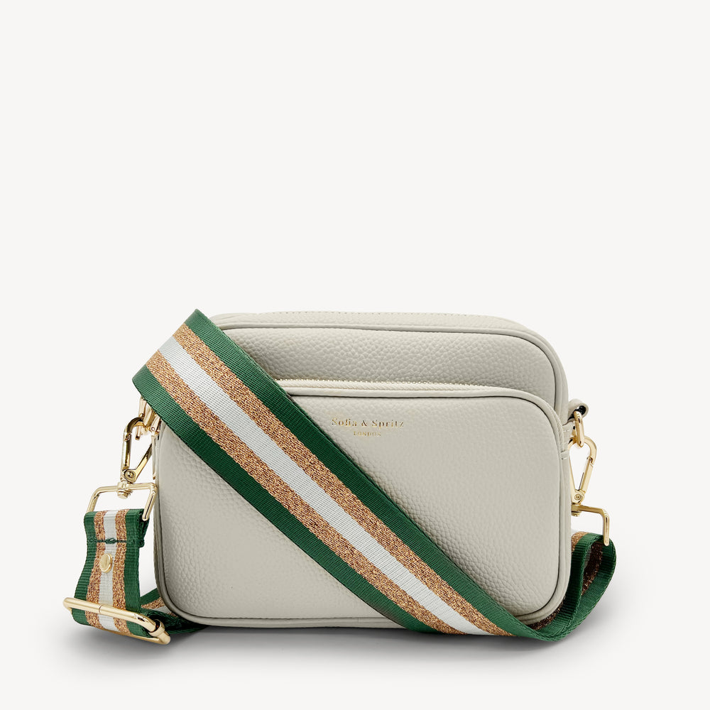 Green & Gold Glitter Stripe Strap thumbnail-image-34