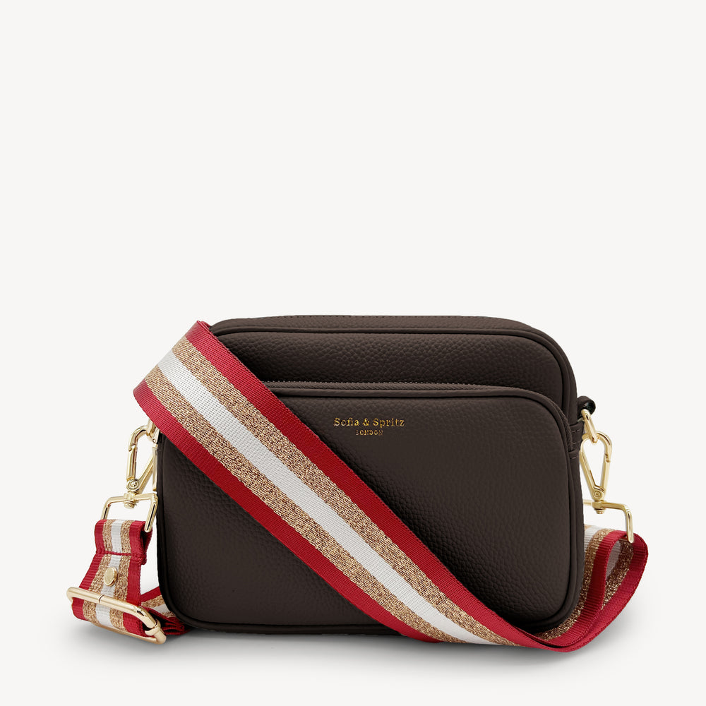 Red & Gold Glitter Stripe Strap thumbnail-image-28