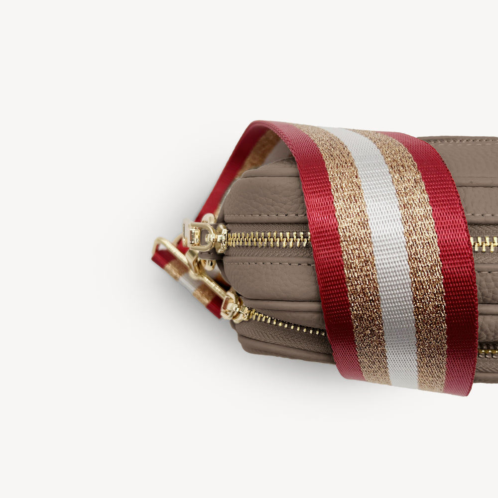 Red & Gold Glitter Stripe Strap thumbnail-image-27