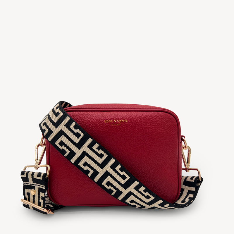 Black & Stone Greek Strap