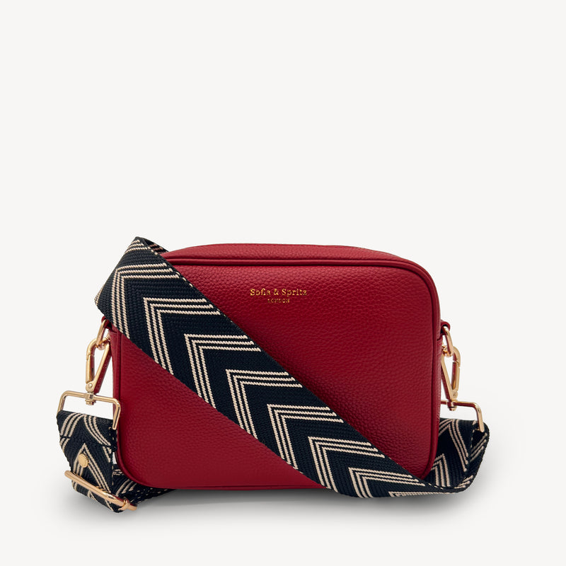 Black & Stone Arrow Strap