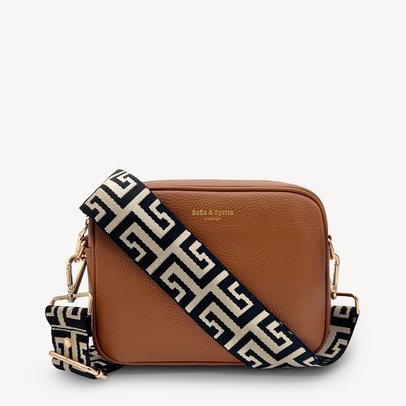 Black & Stone Greek Strap