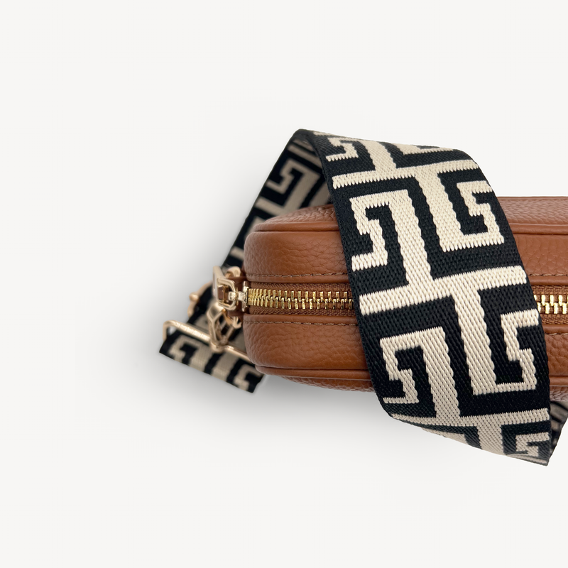 Black & Stone Greek Strap