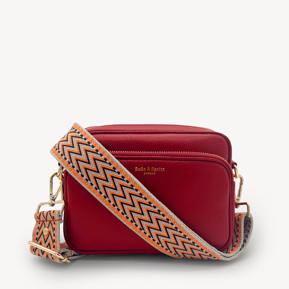 Orange, Black & Stone Aztec Strap thumbnail-image-27